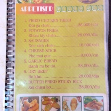 Thực đơn- Quán Ăn ACE Pizza - Nguyễn Sơn