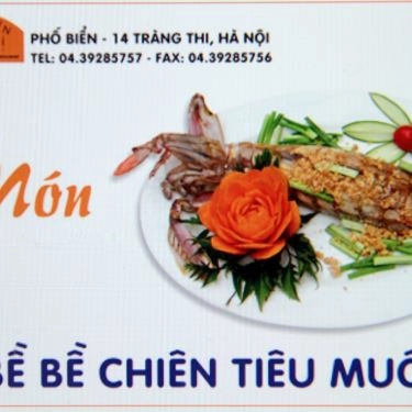 Thực đơn- Nhà Hàng Phố Biển - Tràng Thi