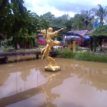 Không gian- Quán Ăn Quán Bờ Sông Thanh Thảo