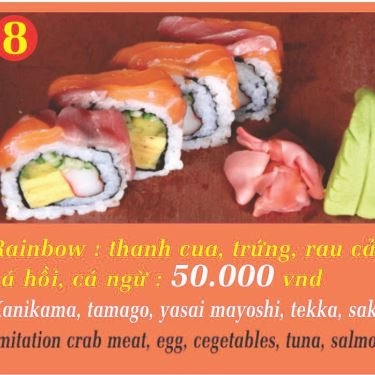 Món ăn- Quán Ăn Sushi Bình Dương