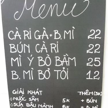 Tổng hợp- Quán Ăn Cà Ri Nị - Huỳnh Văn Lũy