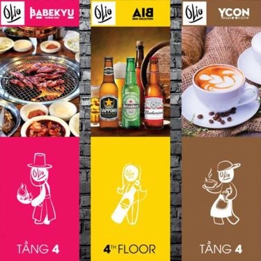 Tổng hợp- Quán Ăn Olio Food Sector - Tổ Hợp Ẩm Thực & Giải Trí