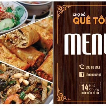 Thực đơn- Quán Ăn Chợ Đổ Quê Tôi - Ẩm Thực Hải Phòng