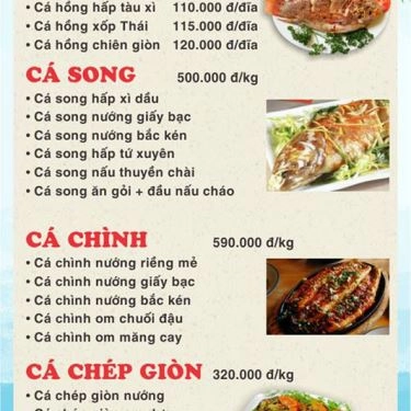 Thực đơn- Quán Ăn V68 - Hải Sản Các Món