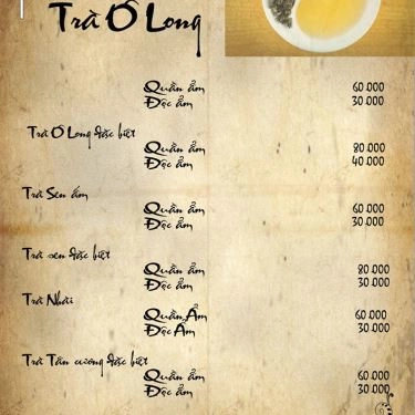Thực đơn- Quán Ăn Sen Việt - Ẩm Thực Việt