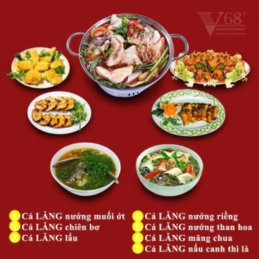 Thực đơn- Quán Ăn V68 - Hải Sản Các Món