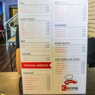 Tổng hợp- Quán Ăn CoCo 9 - Bánh Canh Ghẹ
