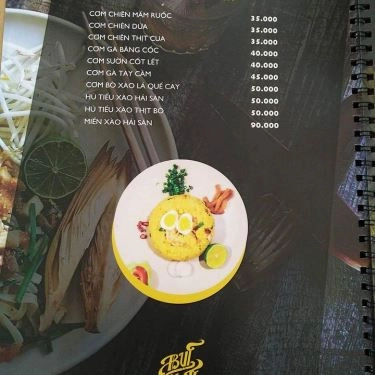 Thực đơn- Quán Ăn Bụi Thái - Ẩm Thực Thái