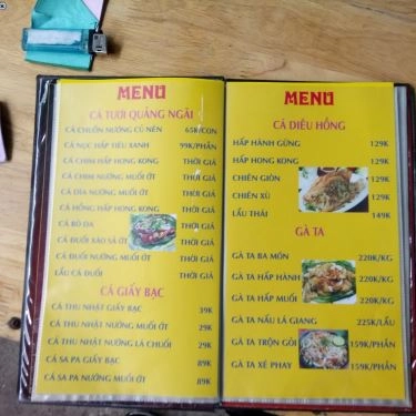 Thực đơn- Quán Ăn Mai Ghé Nữa - Quán Nhậu Bình Dân