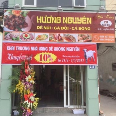 Không gian- Quán Ăn Hương Nguyên - Dê Núi & Gà Đồi