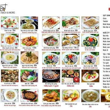 Thực đơn- Quán Ăn Tus Chef - Bún Ốc Sạch & More