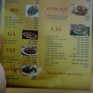 Thực đơn- Quán Ăn Ẩm Thực 868 - Bún Bò Huế & Lẩu Truyền Thống