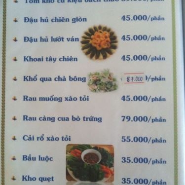 Thực đơn- Nhà Hàng Ẩm Thực 915