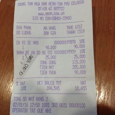 Tổng hợp- Quán Ăn Ẩm Thực Ấn Độ - AEON Mall