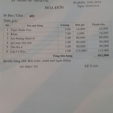 Tổng hợp- Quán Ăn Ẩm Thực Cánh Đồng Hoang