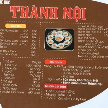 Tổng hợp- Quán Ăn Ẩm Thực Huế Thành Nội - Cơm Hến, Bánh Bèo & Bánh Bột Lọc