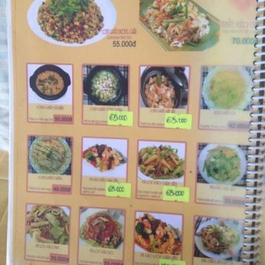 Thực đơn- Quán Ăn Ẩm Thực Lối Về