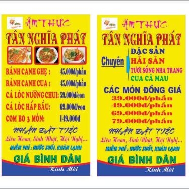 Tổng hợp- Nhà Hàng Ẩm Thực Tân Nghĩa Phát