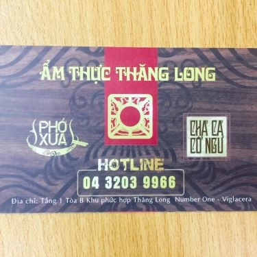 Tổng hợp- Nhà Hàng Ẩm Thực Thăng Long