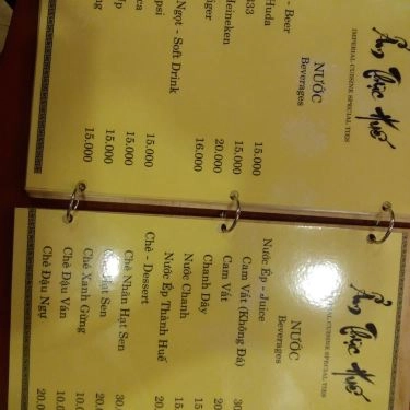 Tổng hợp- Quán Ăn Ẩm Thực Thành Huế - Cây Trâm