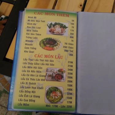 Thực đơn- Quán Ăn Ẩm Thực Thiên Kim - Phục Vụ Các Món Ăn 3 Miền