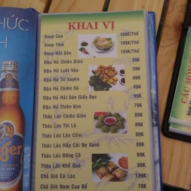 Thực đơn- Quán Ăn Ẩm Thực Thiên Kim - Phục Vụ Các Món Ăn 3 Miền