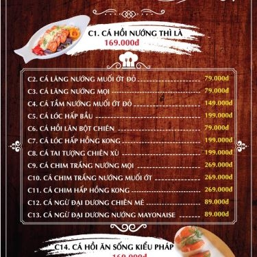 Thực đơn- Nhà Hàng Ami - BBQ & Garden Beer