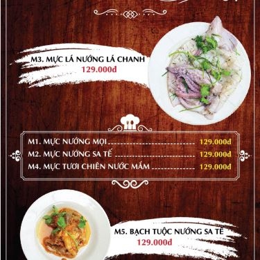 Thực đơn- Nhà Hàng Ami - BBQ & Garden Beer