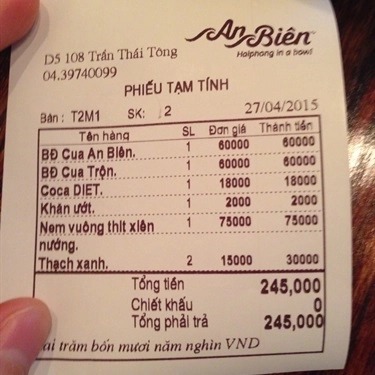 Tổng hợp- Quán Ăn An Biên - Món Ngon Hải Phòng - Trần Thái Tông