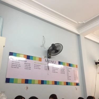 Thực đơn- Quán Ăn Nhanh Quán - Ăn Vặt Sinh Viên