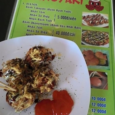 Món ăn- Quán Ăn Ăn Vặt Nhật Bản Takoyaki - Lê Văn Thọ