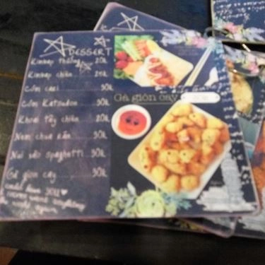 Thực đơn- Quán Ăn Angtoan Café