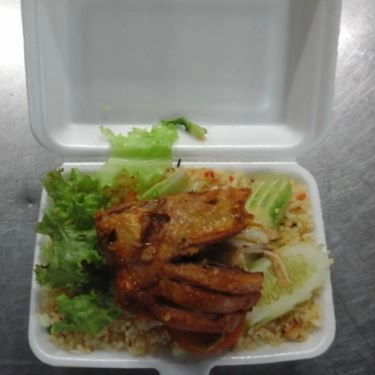 Món ăn- Quán Ăn Anh Ba - Cơm Gà Xối Mỡ
