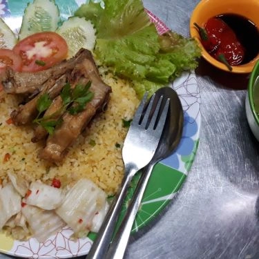 Món ăn- Quán Ăn Anh Ba - Cơm Gà Xối Mỡ