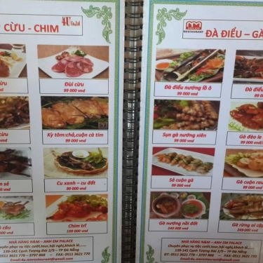 Tổng hợp- Nhà Hàng Anh Em N & M Restaurant