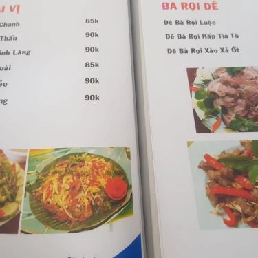 Thực đơn- Quán Ăn Anh Em Quán - Quán Nhậu Bình Dân
