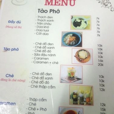 Thực đơn- Quán Ăn Anh Em Quán - Bánh Mì Chảo