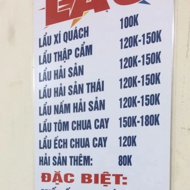 Thực đơn- Quán Ăn Anh Em Quán - Hủ Tiếu Xào & Cơm Gà