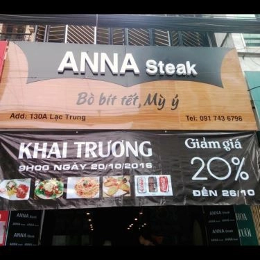 Tổng hợp- Quán Ăn ANNA Steak & Spaghetti