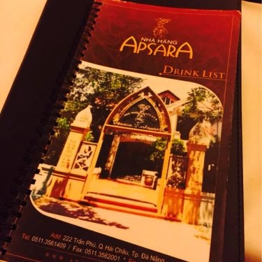 Thực đơn- Nhà Hàng Apsara - Ẩm Thực Việt