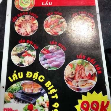 Thực đơn- Quán Ăn Asia BBQ - Ẩm Thực Tự Chọn