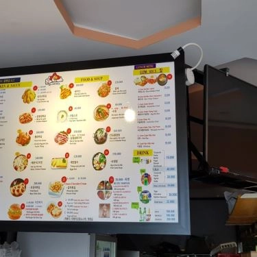 Thực đơn- Quán Ăn B.B Chicken - Gà Rán Hàn Quốc