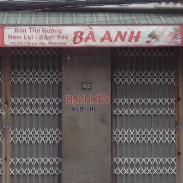 Tổng hợp- Quán Ăn Bún Thịt Nướng Bà Anh - Trần Cao Vân