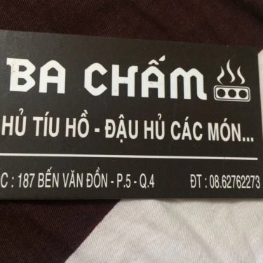 Tổng hợp- Quán Ăn Quán Ba Chấm - Hủ Tiếu Hồ - Bến Vân Đồn