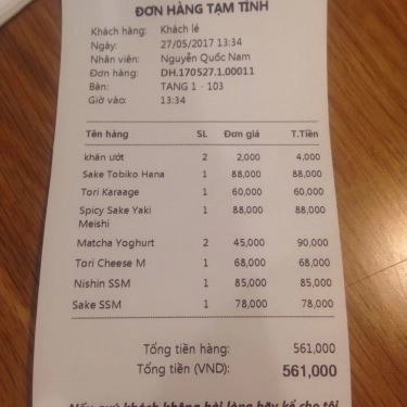 Tổng hợp- Quán Ăn Ba Con Sóc - BBQ & Sushi - Trương Định