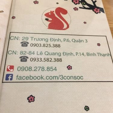 Tổng hợp- Quán Ăn Ba Con Sóc - BBQ & Sushi - Trương Định