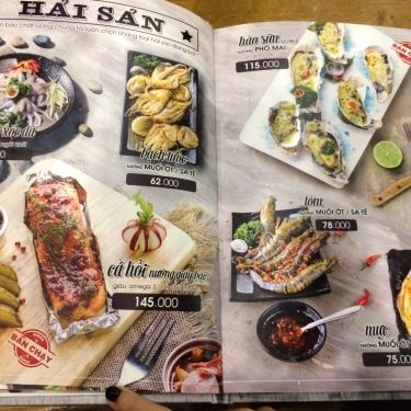 Thực đơn- Quán Ăn Ba Gác - Nướng & Bia - Song Hành