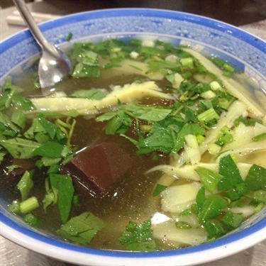Món ăn- Quán Ăn Bà Lâm - Cháo Gỏi Vịt