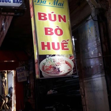 Thực đơn- Quán Ăn Bà Mai - Bún Bò Huế
