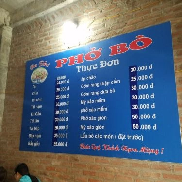 Tổng hợp- Quán Ăn Ba Phi - Phở Bò